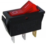 electronics gadjets,switches,Rocker Switch راکر سوئیچ قرمز